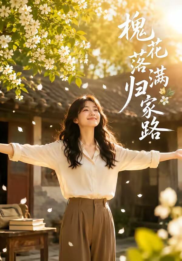 槐花落满归家路