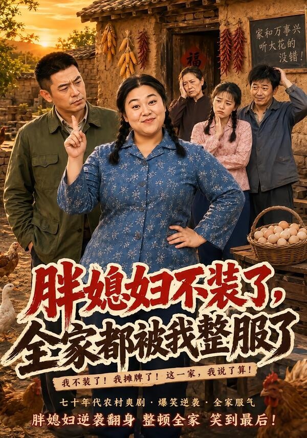 胖媳婦不裝了,全家都被我整服了