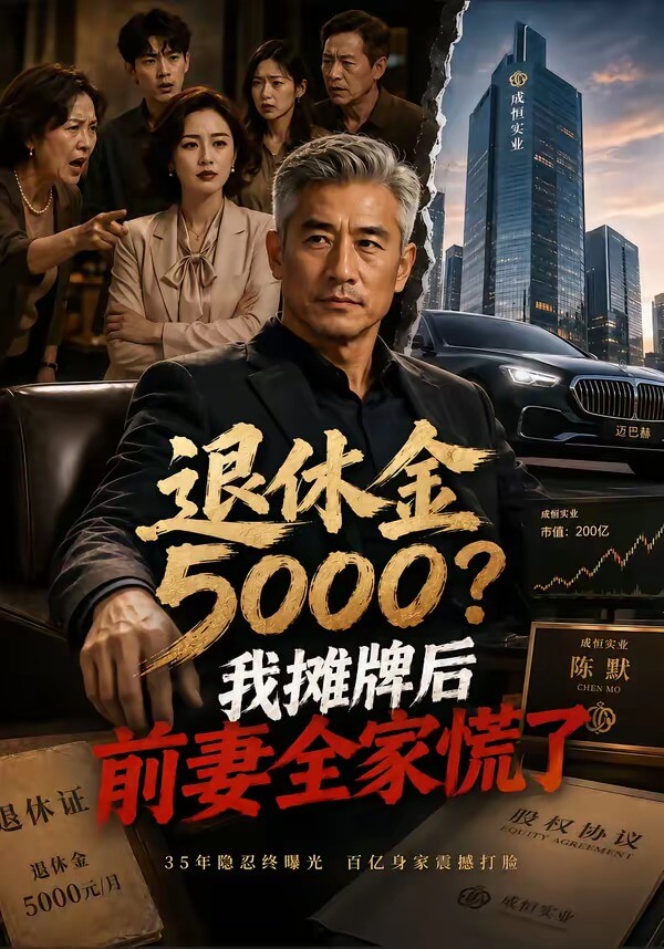 退休金5000?我攤牌後前妻全家慌了