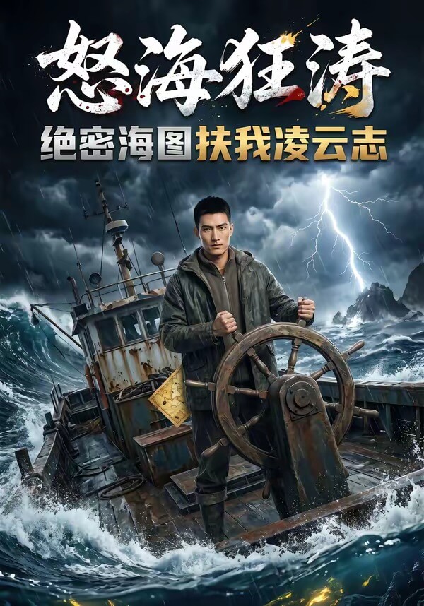 怒海狂濤,絕密海圖扶我凌雲志