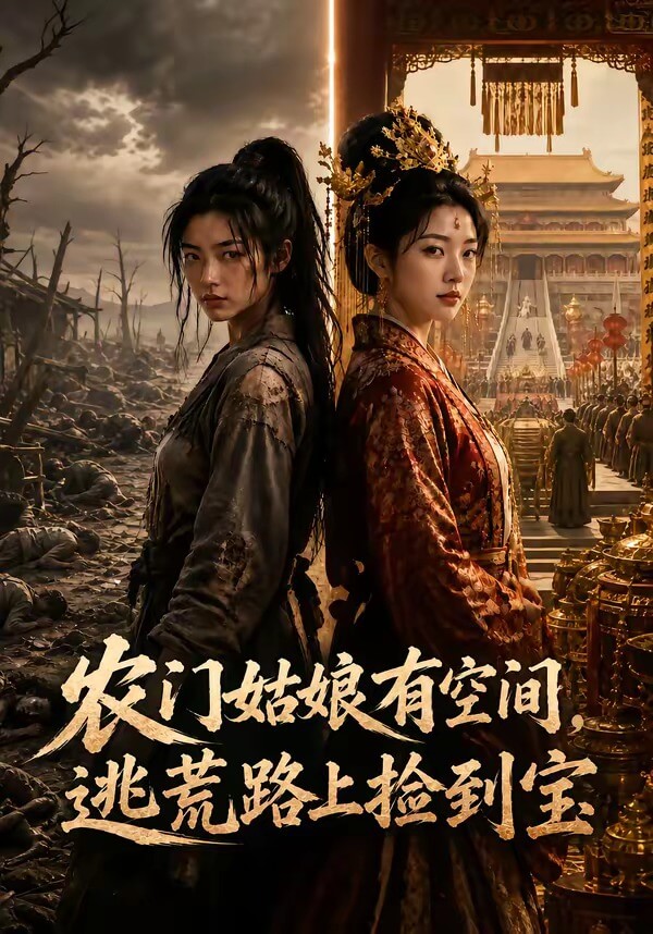 農門姑娘有空間，逃荒路上撿到寶
