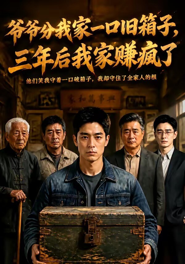 爺爺分我家一口舊箱子,三年後我家賺瘋了