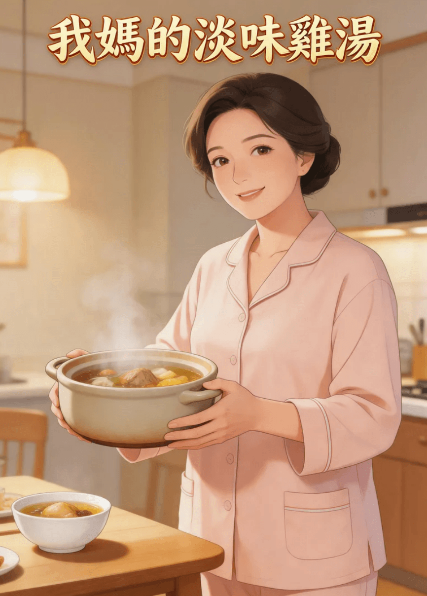我媽的淡味雞湯