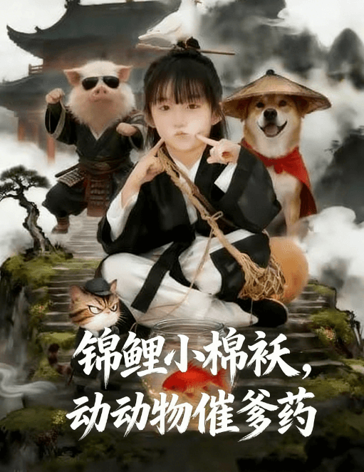 錦鯉小棉襖，動物催爹藥