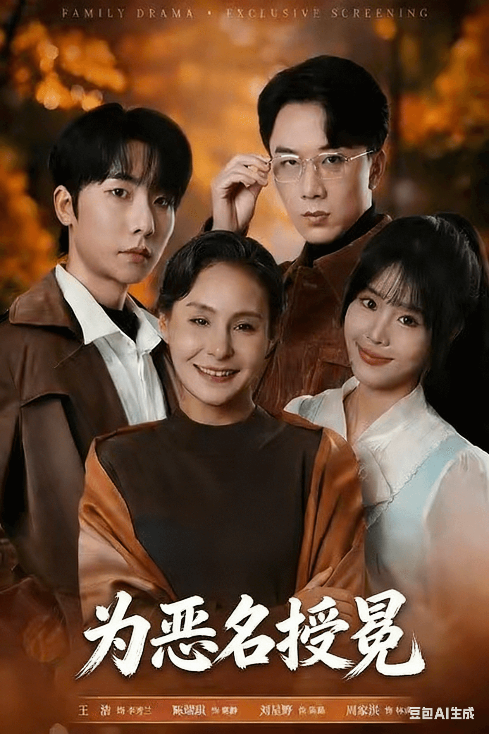 為惡名授冕