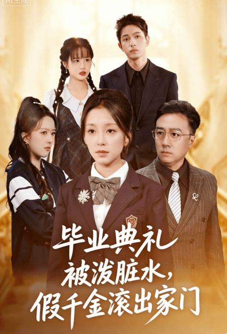 畢業典禮被潑臟水，假千金滾出家門