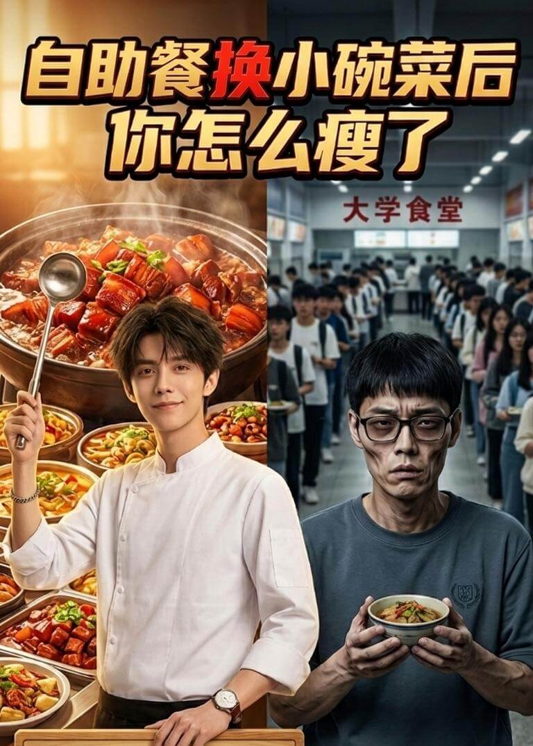 自助餐换小碗菜后你怎么瘦了