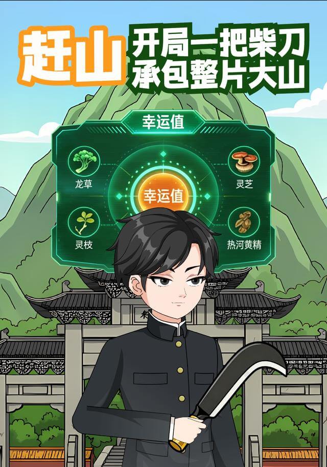 趕山開局,壹把柴刀承包整片大山
