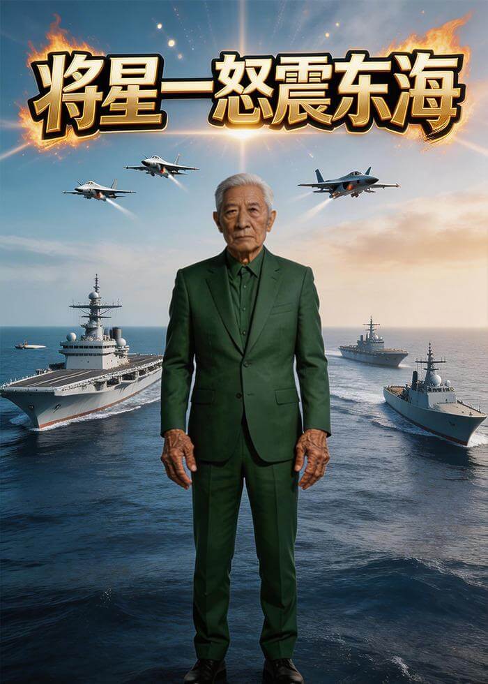 將星一怒震東海