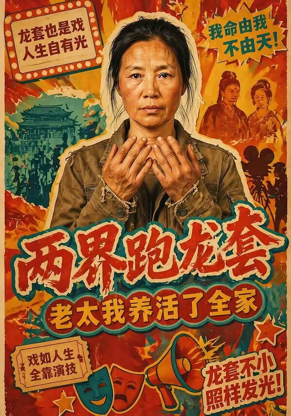 兩界跑龍套，老太我養活了全家