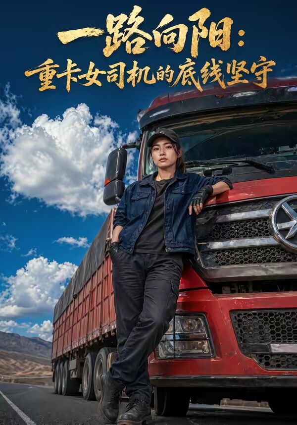 一路向陽,重卡女司機的底線堅守