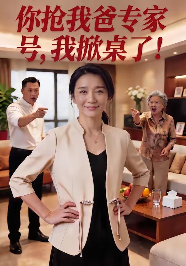你搶我爸專家號，我掀桌了