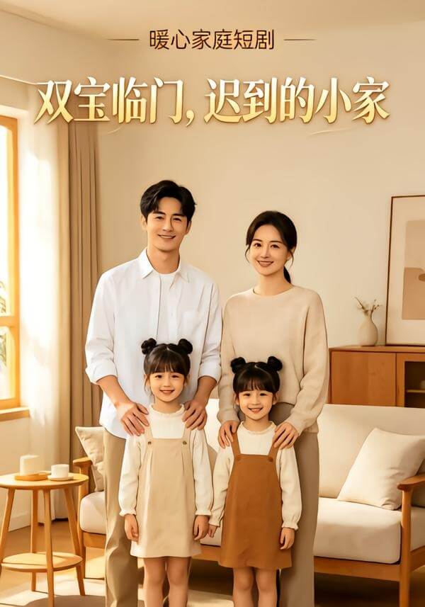 雙寶臨門,遲到的小家