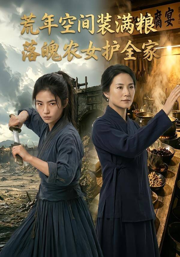 荒年空間裝滿糧，落魄農女護全家